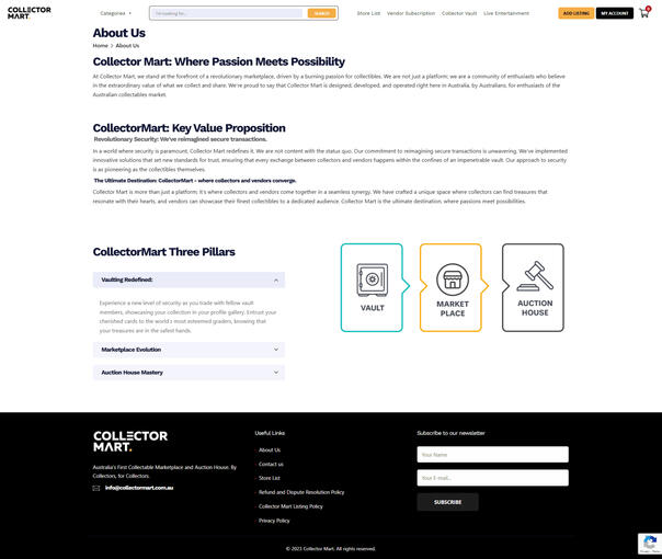 About Us Page