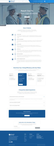 Employer Landing Page